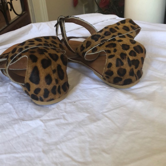 Ibizamode leopard strap sandals - Picture 5 of 7